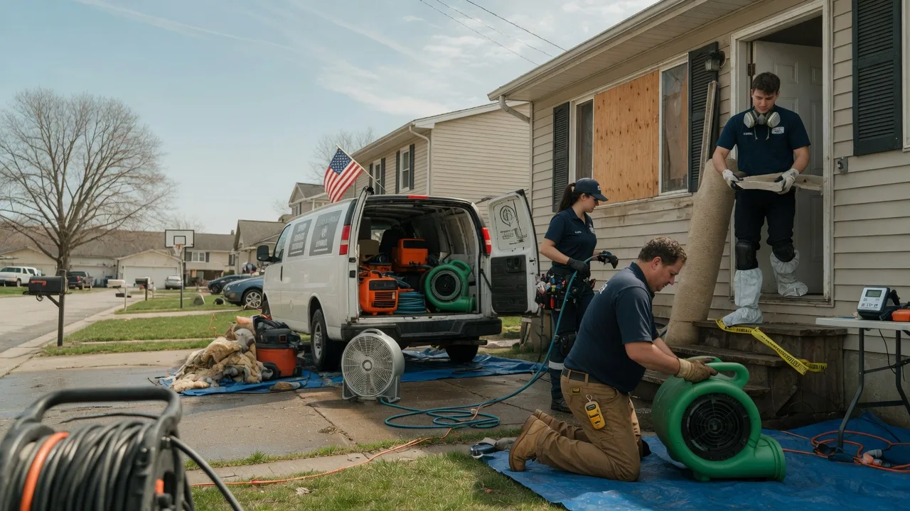 Water Damage Restoration in Saraland, AL near me